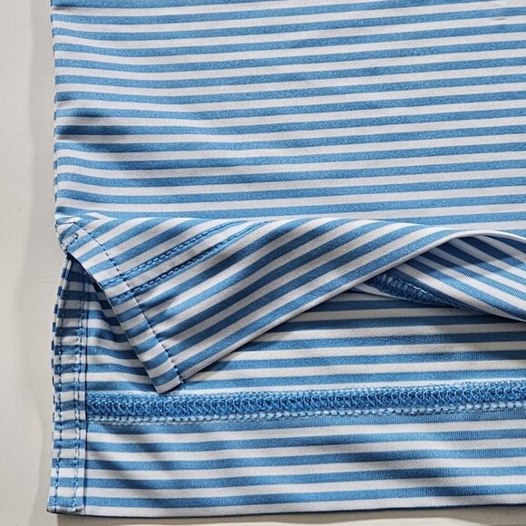 FJ FootJoy Polo Men XL Multi Striped Golf Button SS Athleisure Logo Sr Ryder Cup - Picture 12 of 15